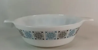 Buy Vintage Retro JAJ Pyrex Dish Bowl Chelsea Pattern  Casserole Blue • 8.95£