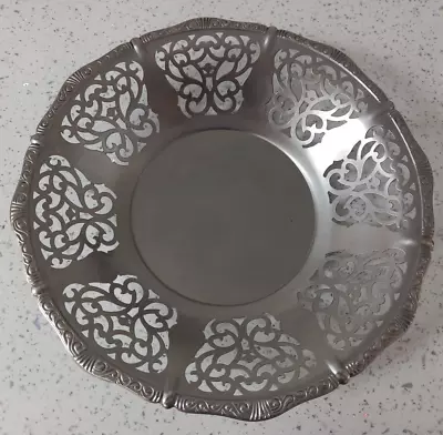 Buy Vintage Italian Alessi Openwork Stainless Steel Bowl • 10£