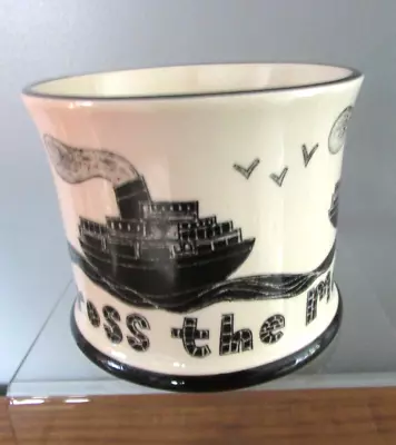 Buy Moorland Pottery Scouser Ware Mug  Ferry Across The Mersey  New/boxed • 15£