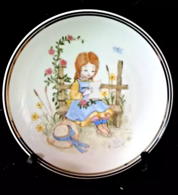 Buy Rare Thomas Porcelain Germany Hand Painted 7  Plate Girl With A Letter Excellent • 7.50£
