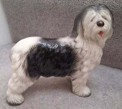 Buy Vintage Melba Ware Old English Sheepdog Figurine 20cm • 9£