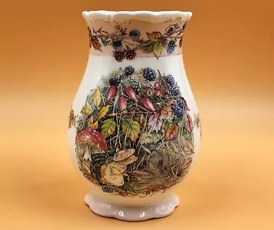 Buy Royal Doulton China Brambly Hedge Small Gainsborough Seasons Autumn Vase. C1990. • 45£