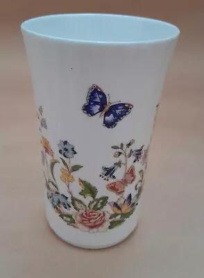 Buy Vintage AYNSLEY Cottage Garden Vase - Tumbler - Fine English Bone China • 3.99£