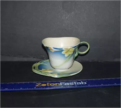 Buy Franz Porcelian  Spring Freesia Cup And Saucer Fz00030 Boxed • 32.99£