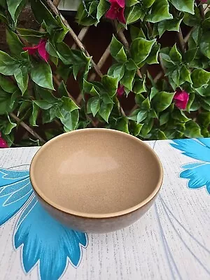 Buy Vintage Rustic Denby Energy Cinnamon Coffee Brown Fruit Rice Bowl Footed 5 ×3   • 8£