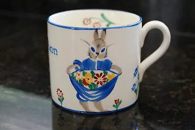Buy Grays Pottery - Free Hand Painted Child's Mug 'Jennifer Ann' - Patt. 2675 C.1923 • 39.95£