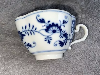 Buy MEISSEN PORCELAIN QUATROFOIL  CUP  China Blue Onion Pattern • 6£