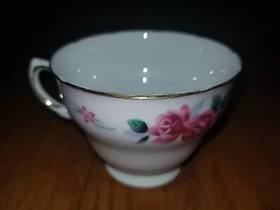 Buy Colclough Teacup Vintage Bone China Pattern 8241 Pink Rose Floral A 76 9 England • 18.64£