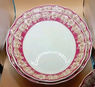 Buy Grindley Hampton Court Vine England China 3 Oval Platters • 17£