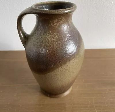 Buy Bay Keramik Handle Vase 651-14 Brown & Beige Interiors 14 Cm X 6 Cm West German • 25£