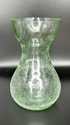 Buy Green Crackle Glass Vase- 5” • 4.66£