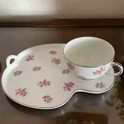 Buy Noritake Coffee Tea Breakfast Set Vintage Bone China Teacup Tray Japan • 60.58£