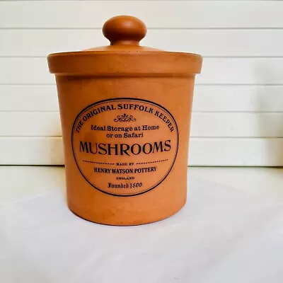 Buy Vintage Henry Watson Pottery The Original Suffolk Keeper MUSHROOMS. Large 19cm • 28£
