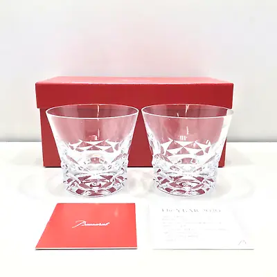 Buy RARE Baccarat Brava Tumbler Pair Glass 2020 Engraved On The Bottom From JAPAN • 87.75£