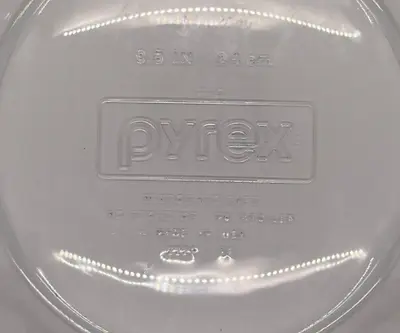 Buy Pyrex 2229 - 12 Clear Glass Pie Baking Pan Dish With Handles 9.5  24cm • 13.98£