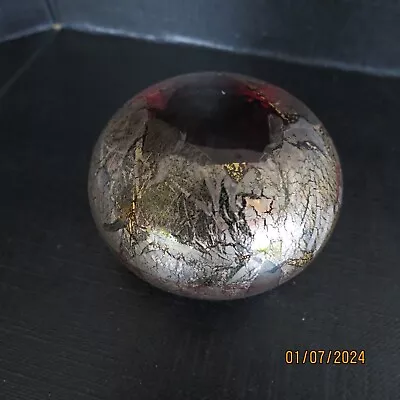 Buy Vintage Isle Wight  Red Gold Paper Weight. No Label. • 20£