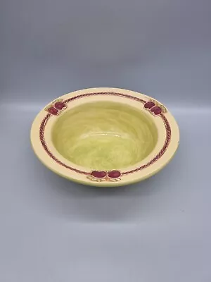 Buy A Large Studio Pottery Fruit Bowl By Bitossi Italy. • 48£