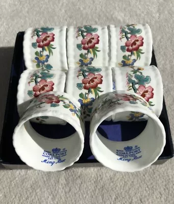 Buy Coalport Ming Rose - Set Of 8 Napkin Rings. • 89.94£