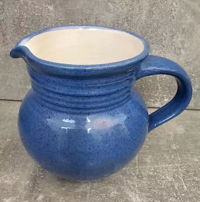 Buy Braunton Pottery Devon Milk Jug Blue Teracotta Painted Jug • 9.50£