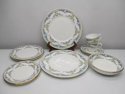 Buy Royal Vale/Kent Bone China Floral England Gold Trim Place Setting For 2  (12)pcs • 37.28£