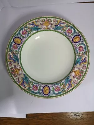 Buy Minton China Florentine Pattern Salad Bowl / Plate 25cm Made In England A • 38£