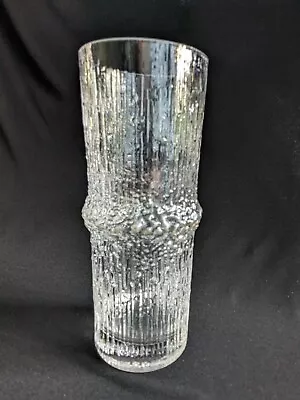 Buy Tapio Wirrkala Signed Liitala Niva Art Glass Finnish Vase • 93.15£