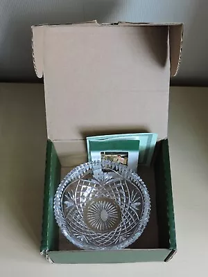 Buy Heritage Irish Crystal Blarney Visitors Bowl - Unused Boxed Excellent 5.75  Dia • 29.50£