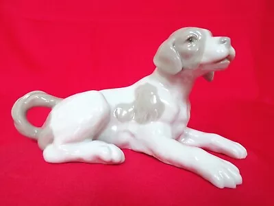 Buy NAO By LLADRO BEAGLE PUPPY DOG LYING DOWN FIGURINE - EXCELLENT • 20£