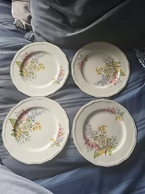 Buy Alfred Meakin England Posy Side Plates ×4 • 8£