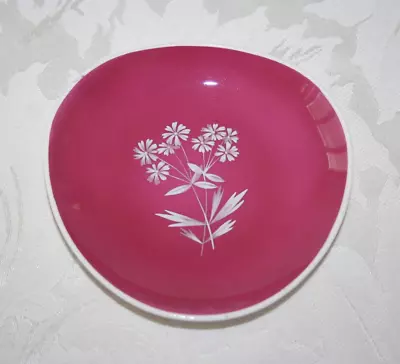 Buy Colourful Vintage Adderley Floral Bone China Fuchsia Pink 4 3/4” Pin Dish • 10.99£