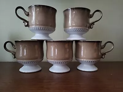 Buy DENBY- Stoneware-' Seville'- Pattern -  5 X Small Mugs • 14£