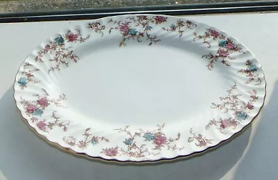 Buy Minton English Bone China Ancestral Pattern Medium Serving Platter 32cm • 20£