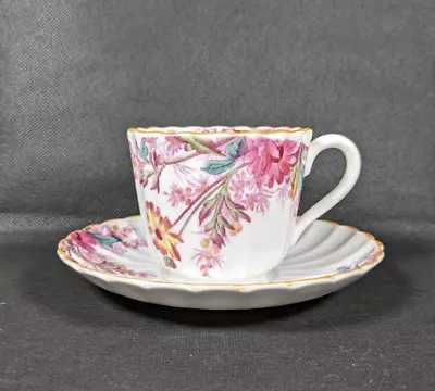 Buy Spode  Chelsea Gardens  Bone China Cup And Saucer R9781.  Spode Design 1888 • 25£