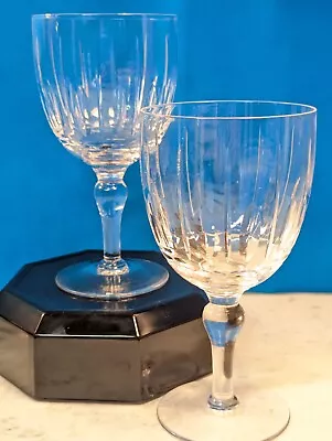 Buy Set Of 2 Goblets Elegant Steemer Glasses Vintage Stuart Crystal Hampshire 6½  • 52.17£