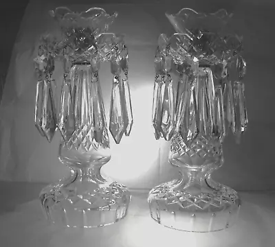 Buy 2 Waterford Crystal Candle Holder Lusters • 175£