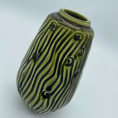 Buy Vintage Kilrush Celtic Earthenware Pottery Vase Faux Bois Mid Century • 10.95£