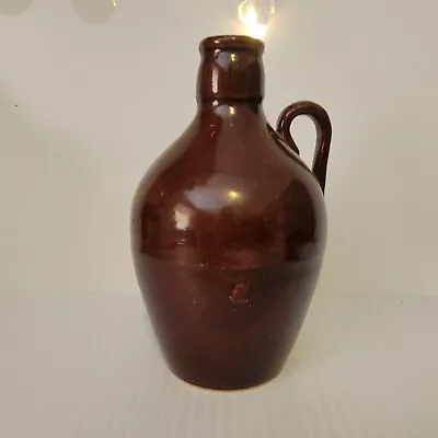 Buy York Pottery Handled Jug Stoneware Bud Vase 5 1/2  Tall • 29.82£