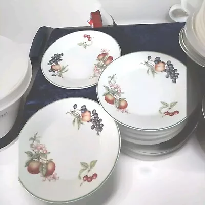 Buy M&S Marks & Spencer Ashberry  16.5 Cm Side / Tea  Plates X 3- Excellent (RED2) • 6£