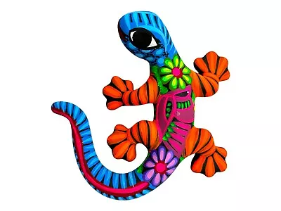 Buy Talavera Salamander Cute Mexican Pottery Folk Art Guerrero Home Decor 10.25  • 41£