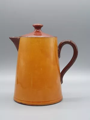 Buy Tan And Brown Teapot WATCOMBE Pottery Torquay • 12£