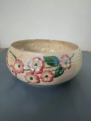 Buy Vintage Maling Blossom Bowl Lustreware Fruit Display Decor Planter • 18£