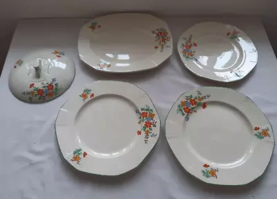 Buy Alfred Meakin Marigold Princess Plates & Lid Art Apollo Collectors • 12.99£