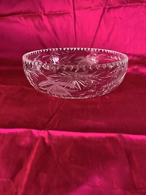 Buy Royal Brierley Fuchsia Fruit Bowl 197mm X 65mm • 30£