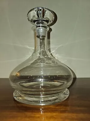 Buy Vintage Dartington Glass Crystal Ship's Decanter. Beautiful. • 45£