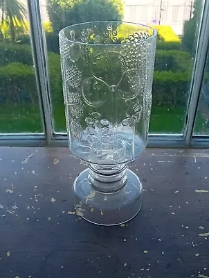 Buy Oiva Toikka Finnish Flora Glass Vase Iitala 10 X 4 1/4 VGC No Chips Rare Item • 45£