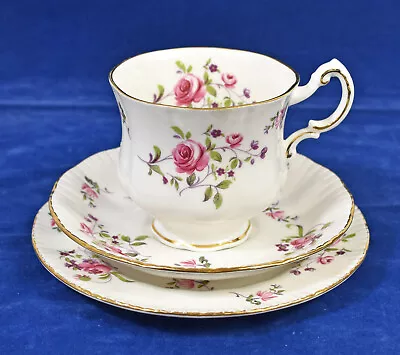 Buy Paragon 'Fragrance' Fine Bone China Trio Cup Saucer & Side Plate • 15£