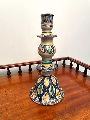 Buy A Beautiful Antique 19thc Moroccan Islamic Pottery Candlestick • 35£