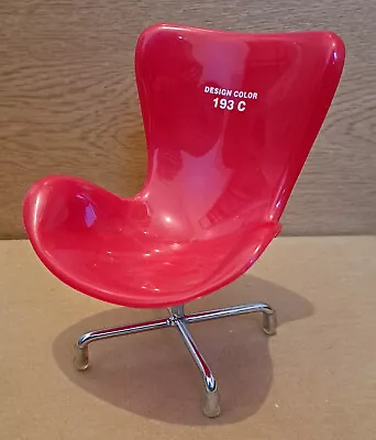 Buy 1/6th SCALE PANTONE 193C PLASTIC CHAIR FOR ALL 12  ACTION FIGURES • 6.99£