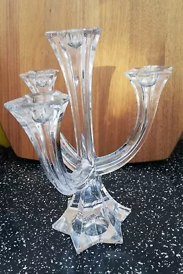 Buy Elegant Villeroy & Boch Glass Candelabra • 89.99£