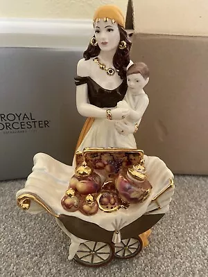 Buy Royal Worcester Rare A Precious Purchase From Stow Fair Figurine Box / Cert • 600£